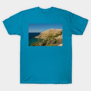 Coast Near Stara Baska, Krk, Croatia T-Shirt